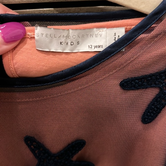 Stella McCartney Girls' Printed Tulle Dress - Picture 4 of 4